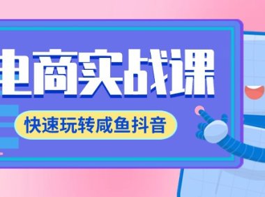 (6181)电商实战课,快速玩转咸鱼抖音,全体系全流程精细化咸鱼电商运营-71节课