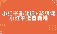 （6239）小红书基础课+高级课-小红书运营教程（53节视频课）