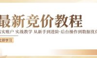 （6527）竞价教程：真实账户 实战教学 从新手到进阶·后台操作到数据优化