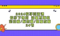 （6549）2024钩子·引流课：钩子下得好 流量不再愁，定位篇/标签篇/破播放篇/24节